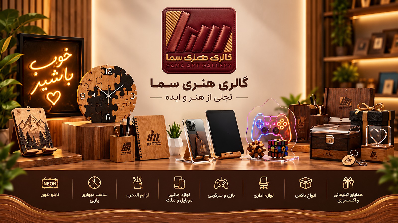گالری هنری سما - تجلی از هنر و ایده